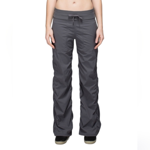 lululemon athletica Pants - LULULEMON Studio tall Pant grey no liner first edition size 4